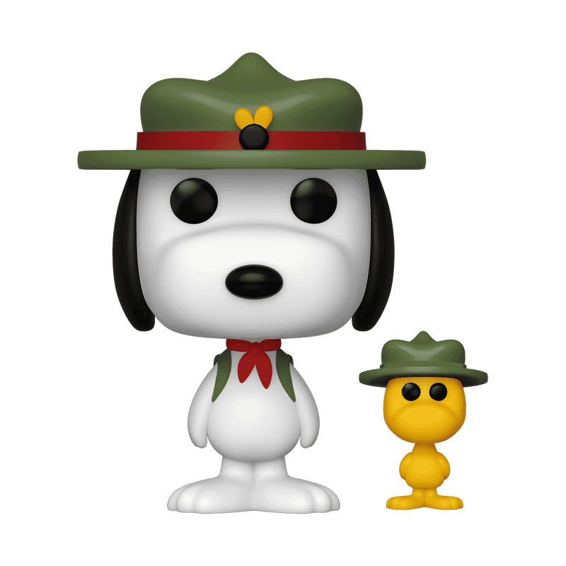 Pop! Beagle Scout Snoopy with Woodstock, , hi-res view 1
