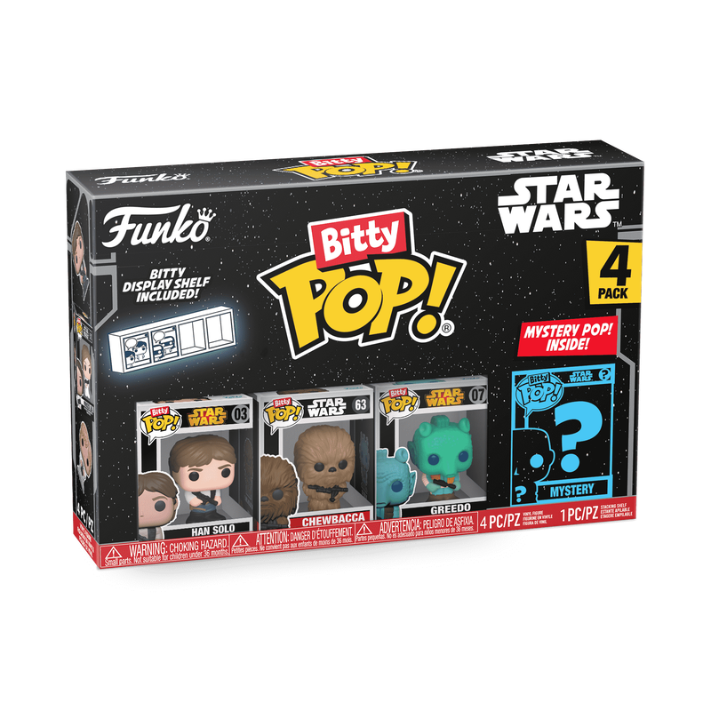 Consequent hoe vaak Verbinding verbroken Buy Bitty Pop! Star Wars 4-Pack Series 3 at Funko.