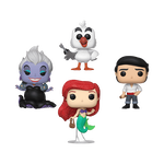 Pop! The Little Mermaid (Diamond) 4-Pack, , hi-res view 1