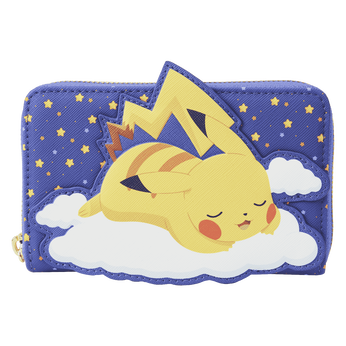 Sleeping Pikachu and Friends Zip Around Wallet, Image 1