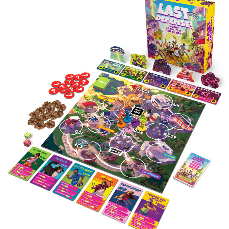 Last Defense! Board Game, , hi-res view 2