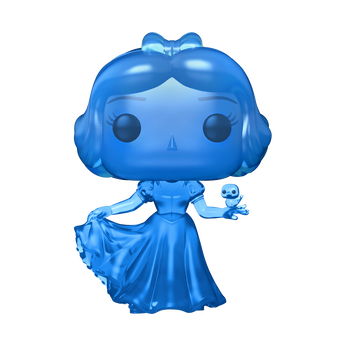 Pop! Snow White (Translucent Blue) (Glow) with Pop! Protector, Image 1