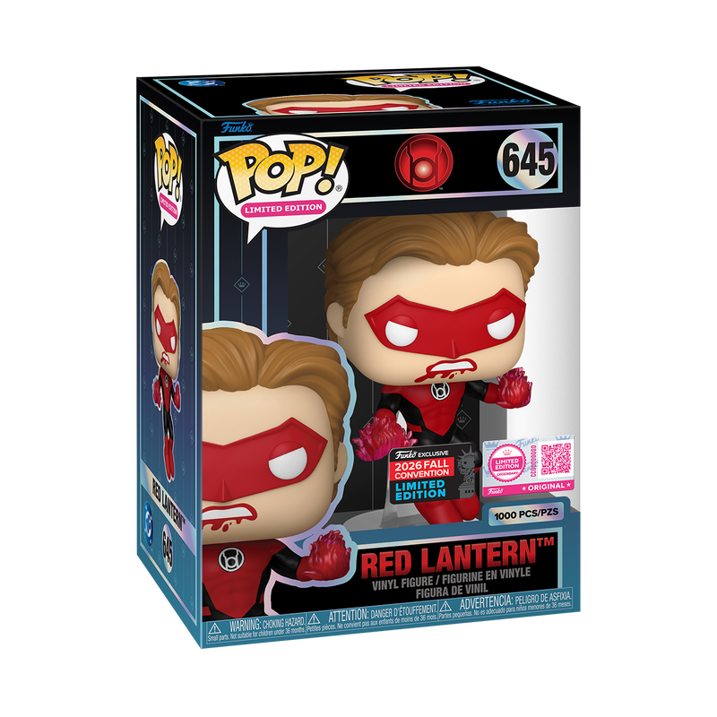 Pop! Red Lantern with Pop! Protector, , hi-res view 2