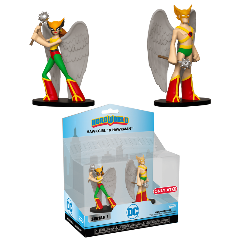 JL 2 Pack - Hawkgirl & Hawkman | From the Vault | Funko