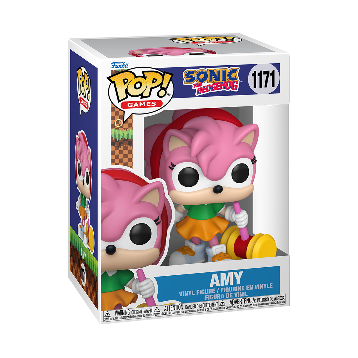 Детская фигурка Funko Pop! Amy Rose with Piko Hammer — фото 2