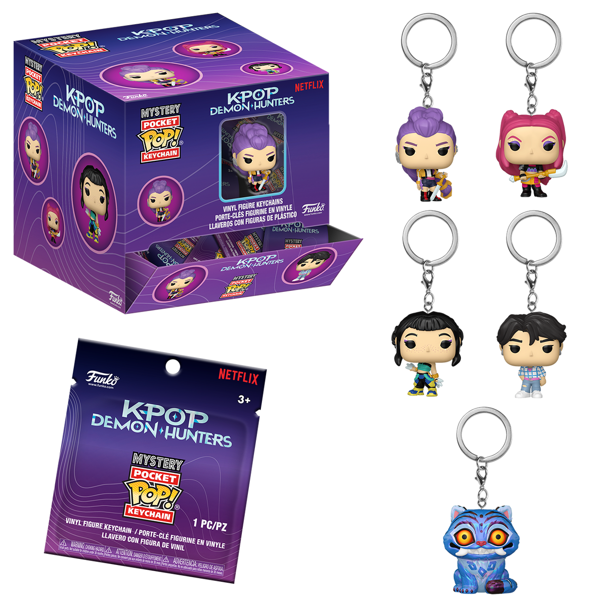 Детский брелок Funko Mystery Pop! Keychain KPop Demon Hunters — фото 1