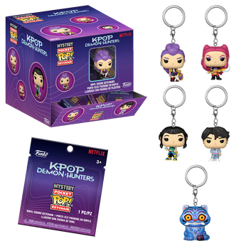 Mystery Pop! Keychain KPop Demon Hunters, , hi-res view 1
