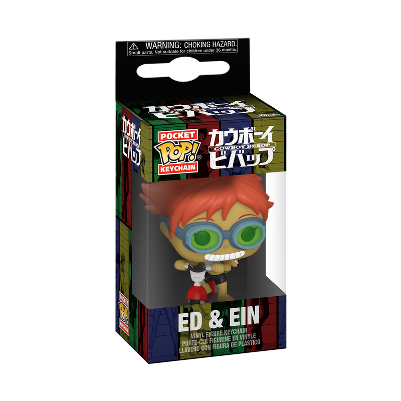Pop! Keychain Ed & Ein on Scooter, , hi-res image number 2