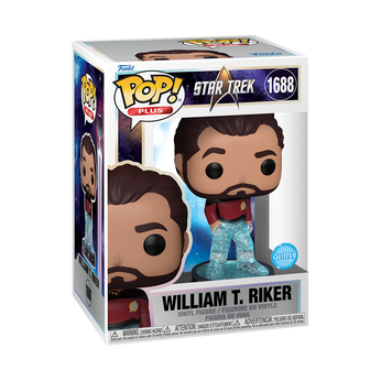 Pop! Plus William T. Riker (Transporter) (Glitter), Image 2