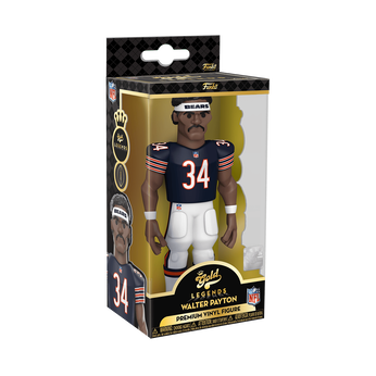Vinyl GOLD 5" Walter Payton - Bears, Image 2