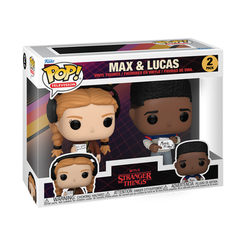 Pop! Max Mayfield & Lucas Sinclair 2-Pack, Image 2