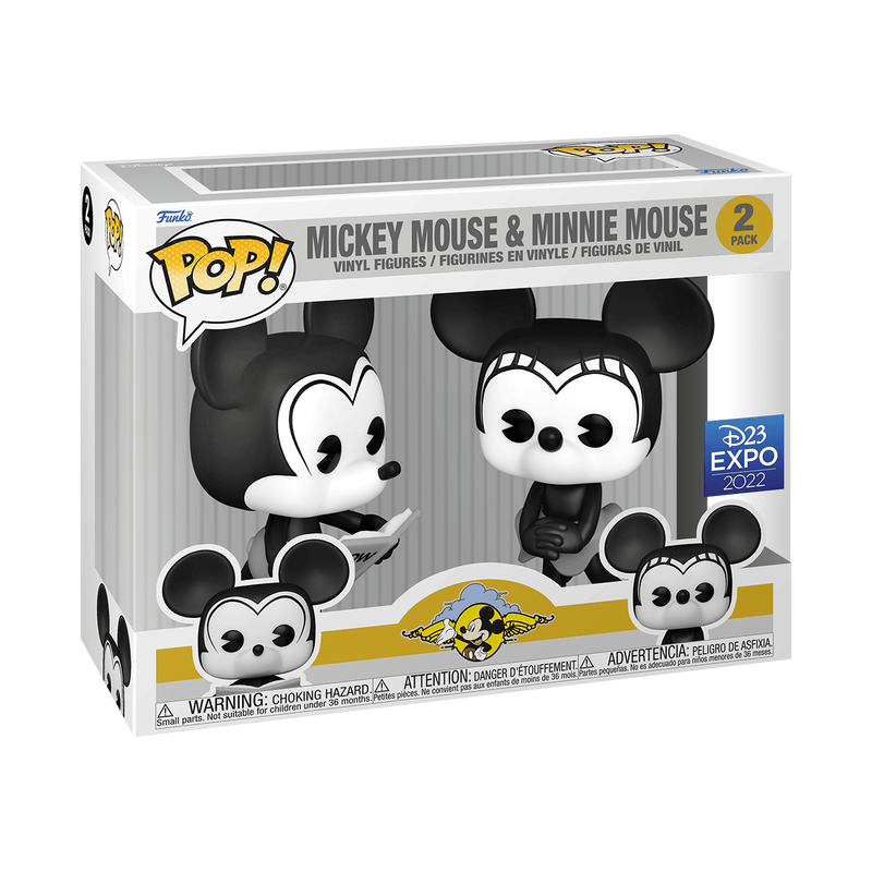 Pop! Mickey Mouse and Minnie Mouse 2-Pack