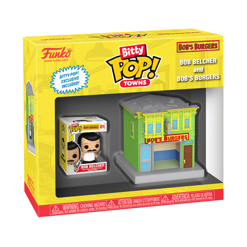 Bitty Pop! Towns Bob Belcher and Bob's Burgers, , hi-res view 1