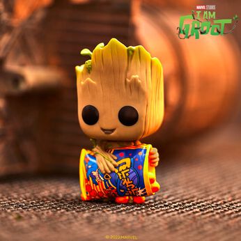 Pop! Groot with Cheese Puffs, Image 2