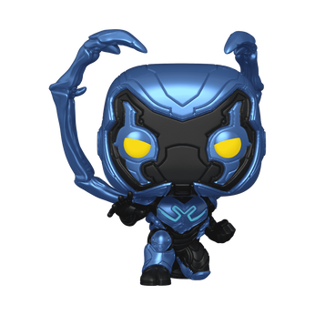 Pop! Blue Beetle Crouching, Image 1