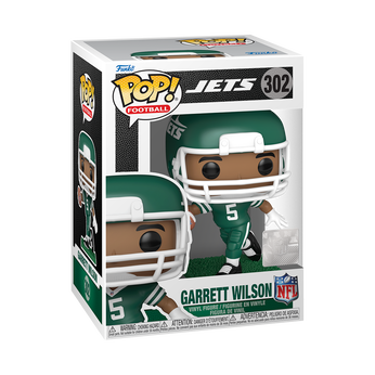 Pop! Garrett Wilson (Green and White Uniform), Image 2