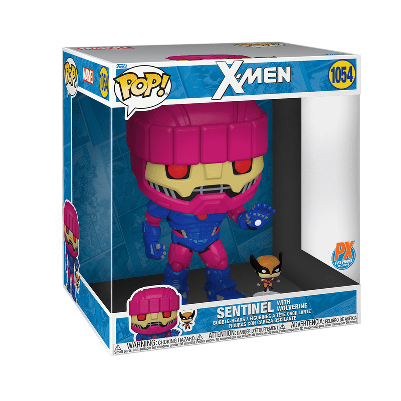 Pop! Jumbo Sentinel with Wolverine, , hi-res image number 2