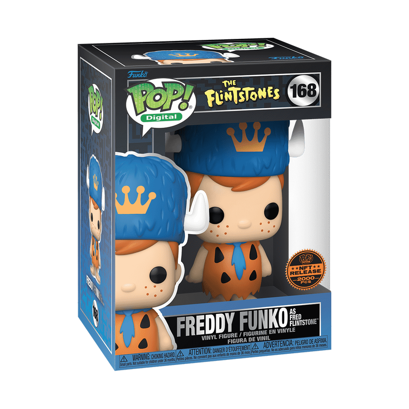 Pop! Freddy Funko as Fred Flintstone, , hi-res view 2