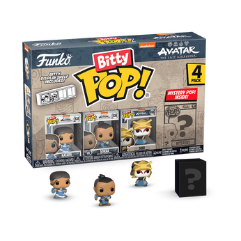 Bitty Pop! Avatar The Last Airbender 4-Pack Series 4, Image 1