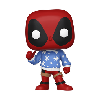 Pop! Holiday Deadpool in Ugly Sweater, Image 1