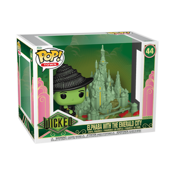Pop! Town Elphaba with the Emerald City, Image 2