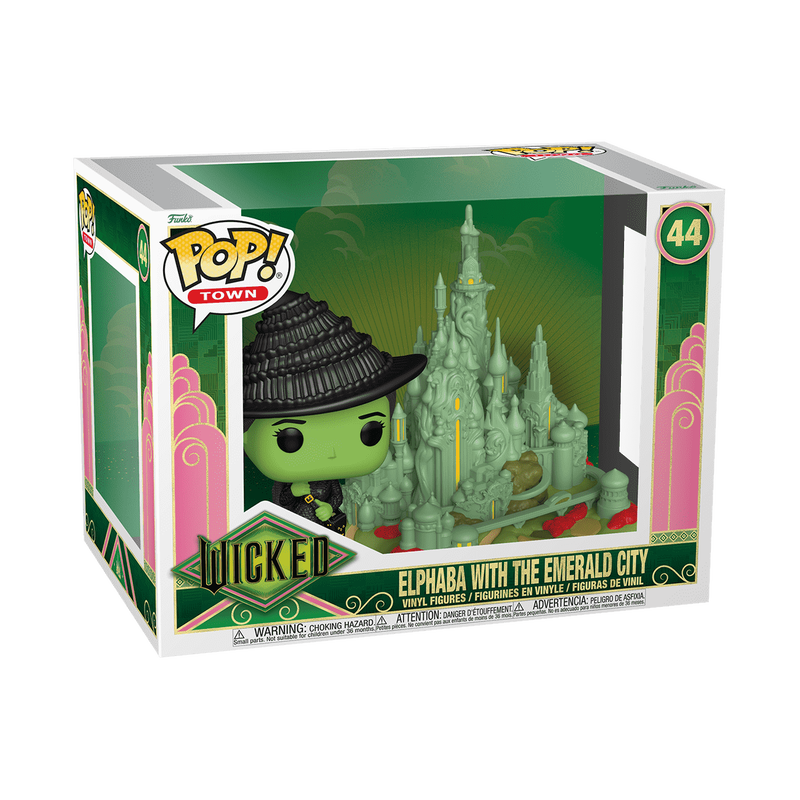 Pop! Town Elphaba with the Emerald City, , hi-res view 2
