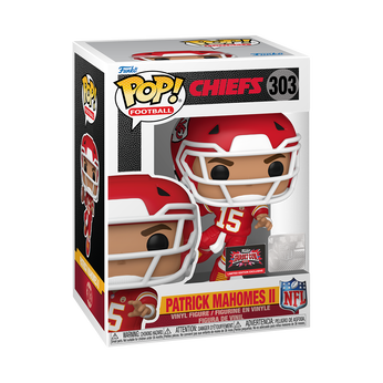 Pop! Patrick Mahomes II (Red and Gold Uniform), Image 2