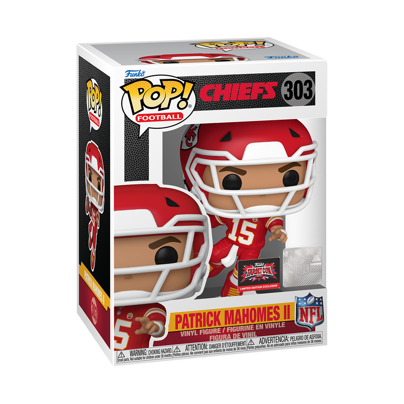 Pop! Patrick Mahomes II (Red and Gold Uniform), , hi-res view 2