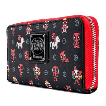 Funko Pop! by Loungefly Marvel Deadpool 30th Anniversary Zip Around Wallet, Image 2