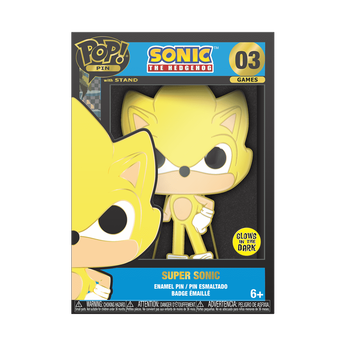 Pop! Pin Super Sonic (Glow), Image 1