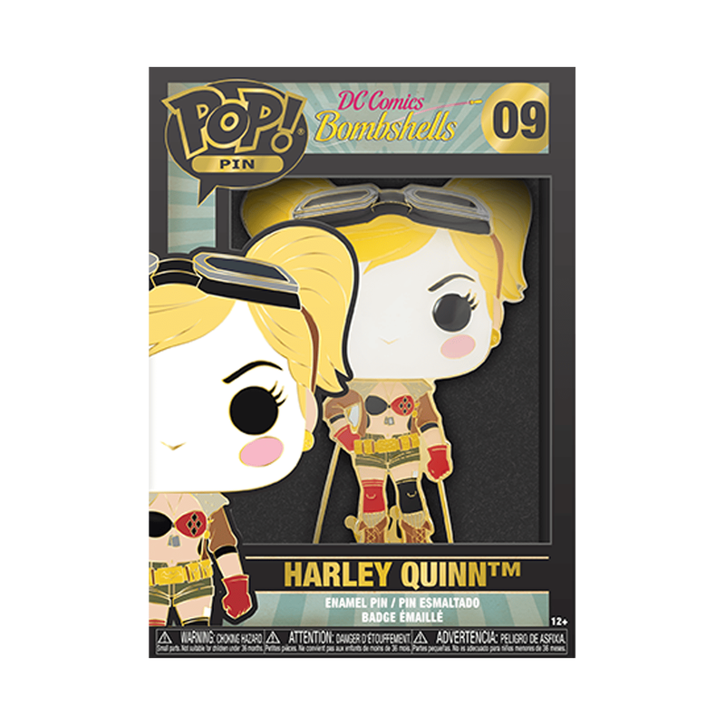 Pop! Pins Harley Quinn, , hi-res image number 1