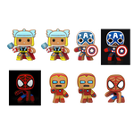Gingerbread Marvel Mini Vinyl Figures, , hi-res image number 3