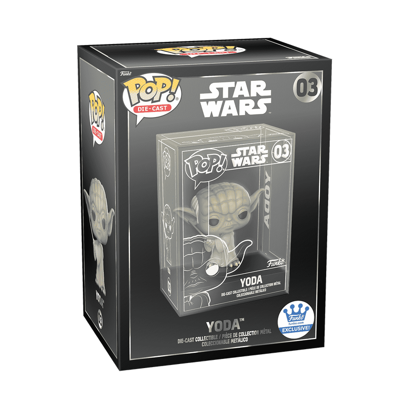 Pop! Die-Cast Yoda with Lightsaber, , hi-res view 3