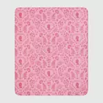 Bridgerton Hearts Sherpa Blanket, , hi-res view 2