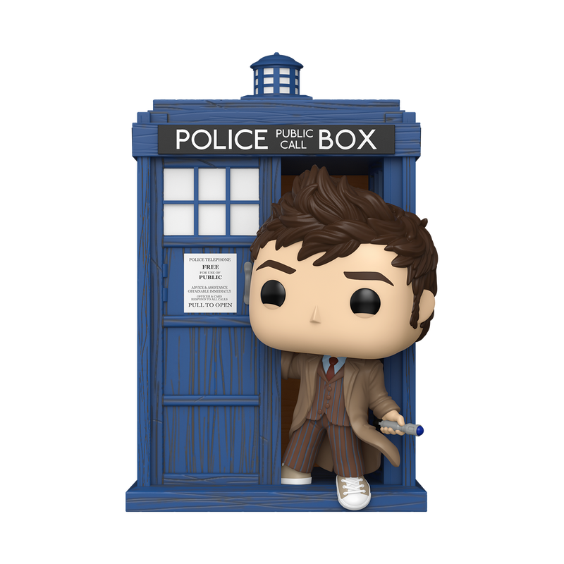 Pop! Rides Deluxe Tardis with Tenth Doctor, , hi-res view 1