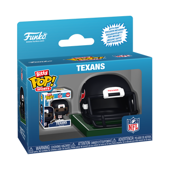 Bitty Pop! Helmet & Player Texans, , hi-res view 2