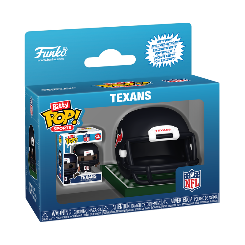 Bitty Pop! Helmet & Player Texans, , hi-res view 2