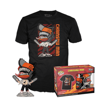 Pop! & Tee Chainsaw Man, Image 1