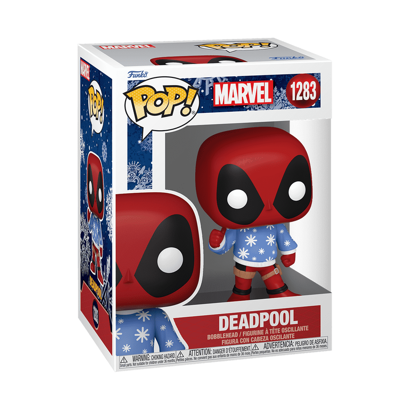 Pop! Holiday Deadpool in Ugly Sweater, , hi-res view 2