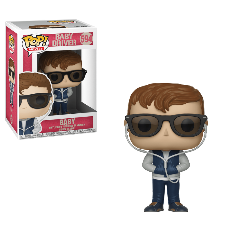 POP! Movies - Baby Driver - Baby w/ Chase, , hi-res view 1