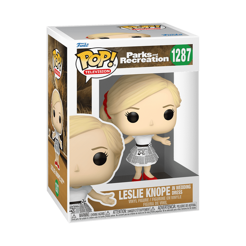 Pop! Leslie Knope in Wedding Dress, , hi-res view 2