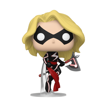 Pop! Captain Marvel with Axe, Image 1