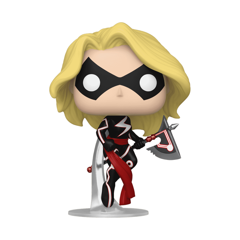 Pop! Captain Marvel with Axe, , hi-res view 1