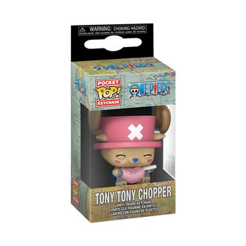 Pop! Keychain Tony Tony Chopper with Cotton Candy, Image 2