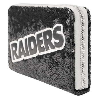 Buy NFL Las Vegas Raiders Patches Zip Around Wallet at Loungefly.