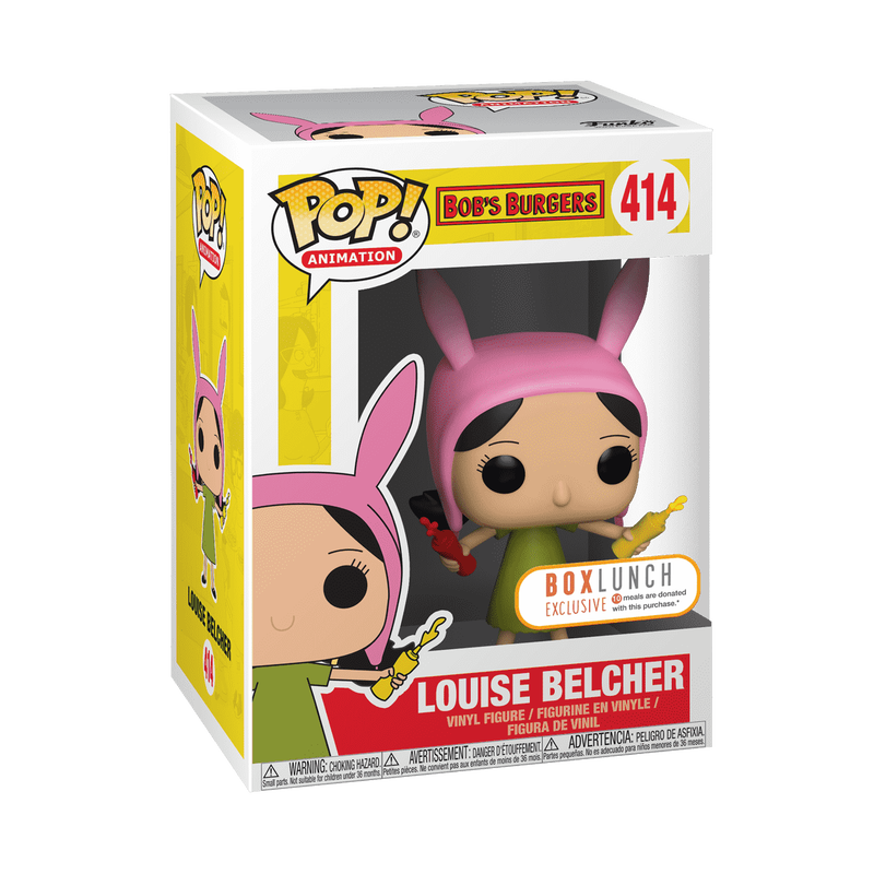 Pop! Louise Belcher with Ketchup and Mustard, , hi-res view 2