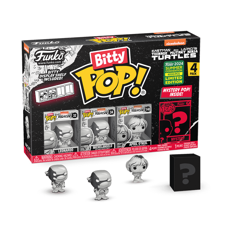 Bitty Pop! Teenage Mutant Ninja Turtles (Deco) 4-Pack Series 1, , hi-res view 1