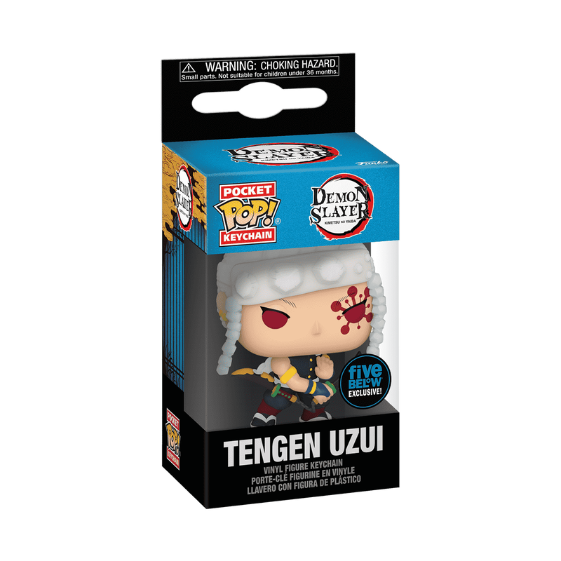 Pop! Keychain Tengen Uzui with Nichirin Cleavers, , hi-res view 2
