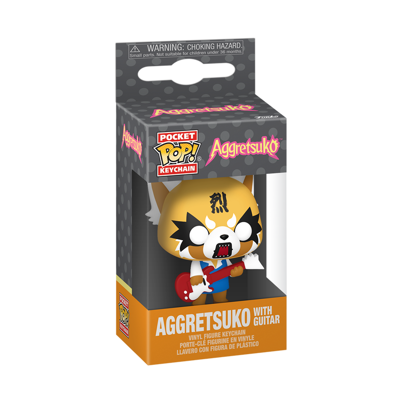 Pop! Keychain Aggretsuko with Guitar, , hi-res view 2