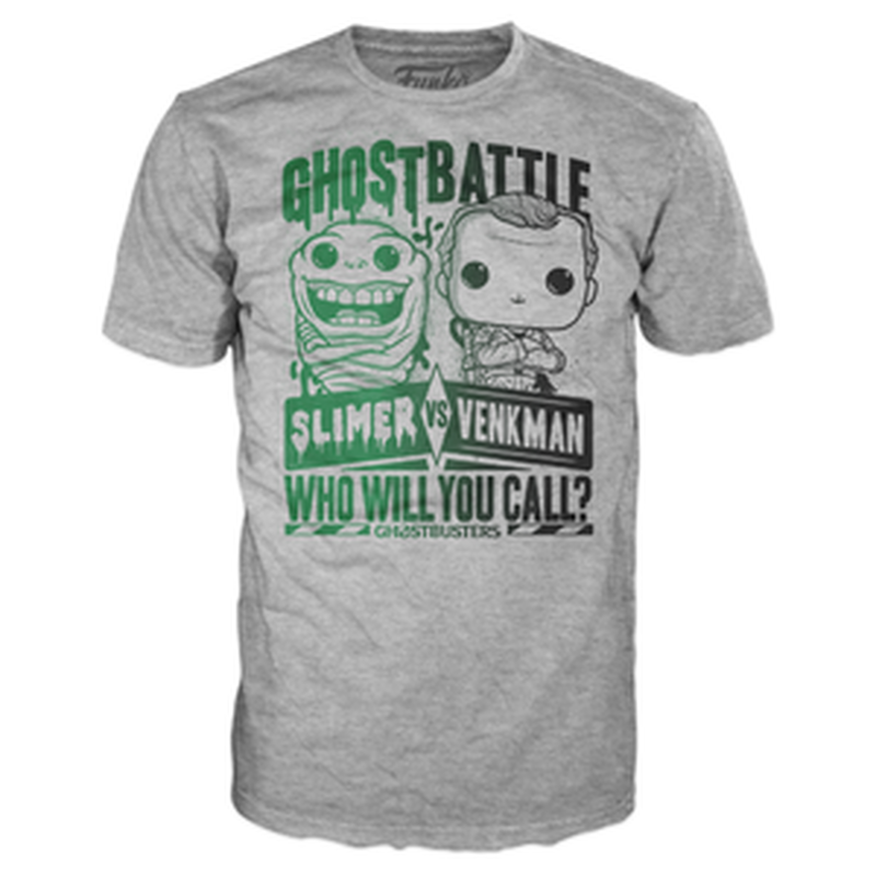 N4S POP & Tee: Ghostbusters 35th - Slimer vs. Venkman, , hi-res view 1